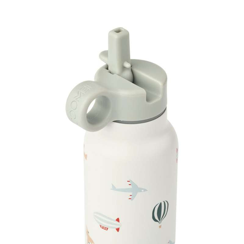 Liewood Falk Láhev na pití - Nerezová ocel - 350 ml - Aviator/Ecru 