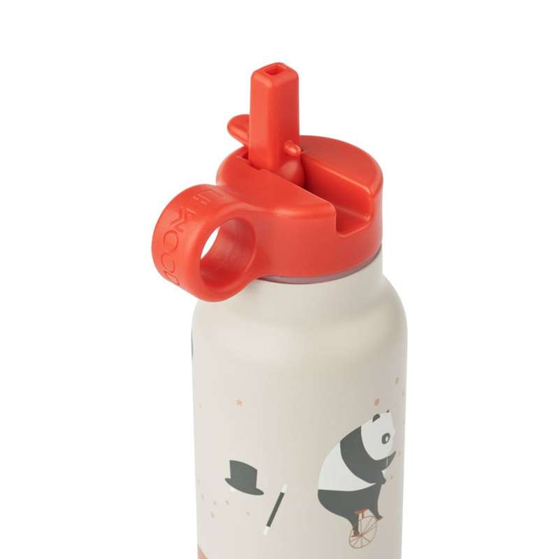 Liewood Falk Láhev na pití - Nerezová ocel - 350 ml - Circus/Sandy 