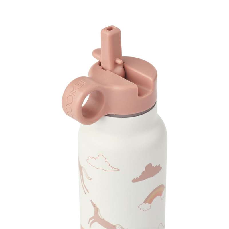Liewood Falk Lahvička na pití - Nerezová ocel - 350 ml - Dream/Ecru 