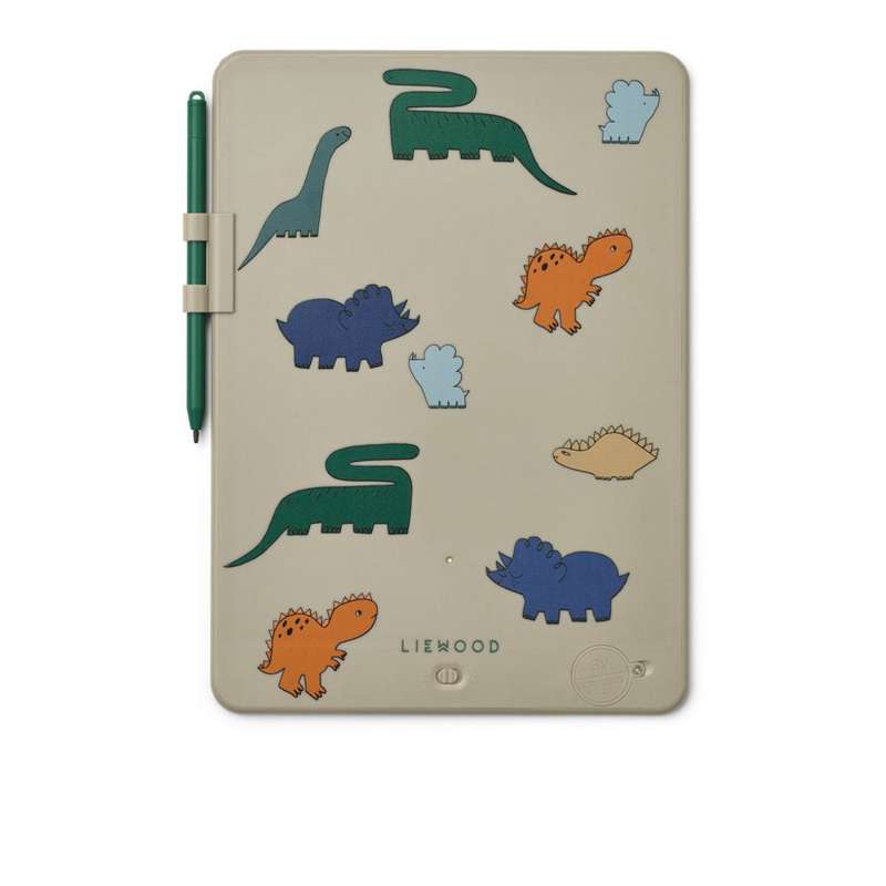 Liewood Liewood Zora Magic Drawing Board - Dinosaurs/Mist 