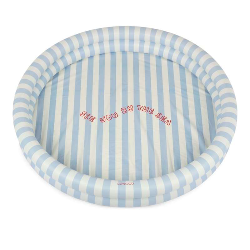 Liewood Jean Pool - Large - See You By The Sea/Stripe Pure Sky