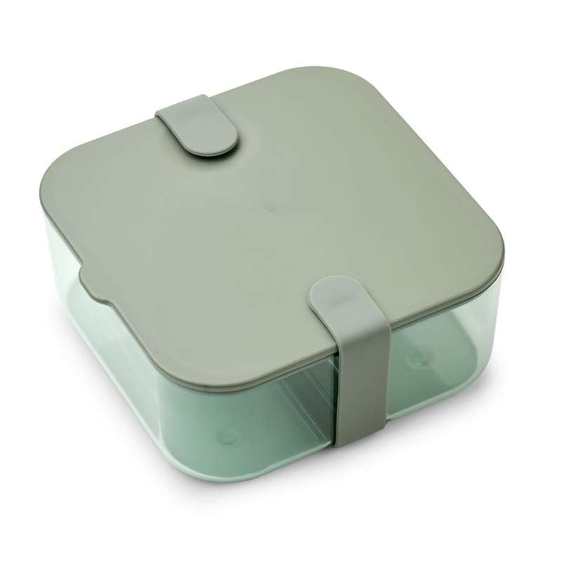 Liewood Carin Lunchbox met Tussenschot - Klein - Faune Groen/Pepermunt 