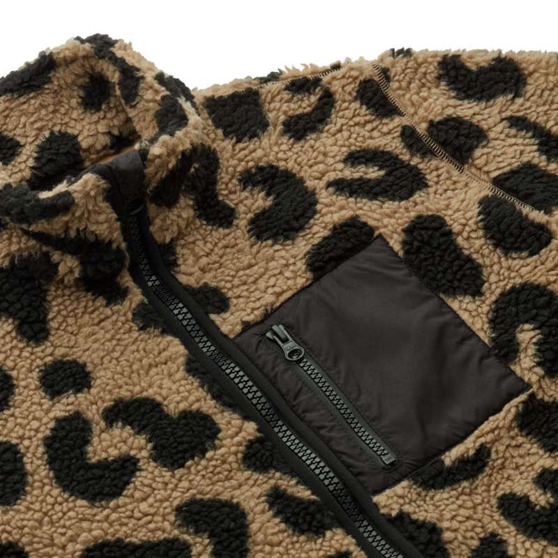 Liewood Nelson Fleecová bunda - Dospelý - Mega Leo/Oat Mix 