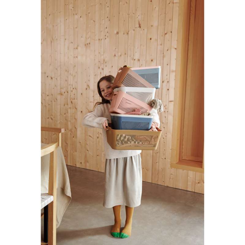 Liewood Makeeva Kurv - Pieni - 4-Pak - Hiekkainen 