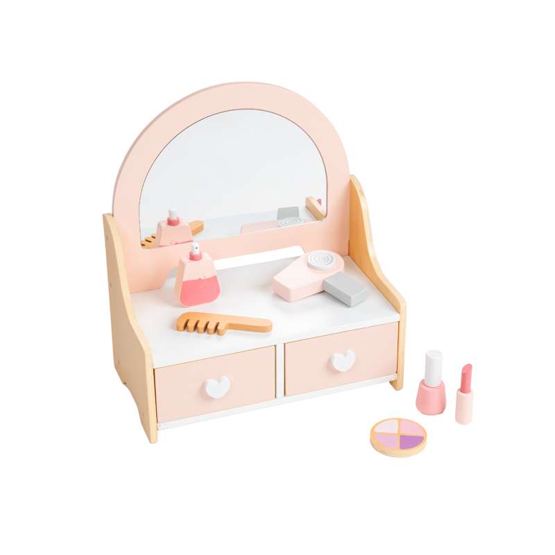 Kid'oh Make-up tafel met accessoires (hout) 