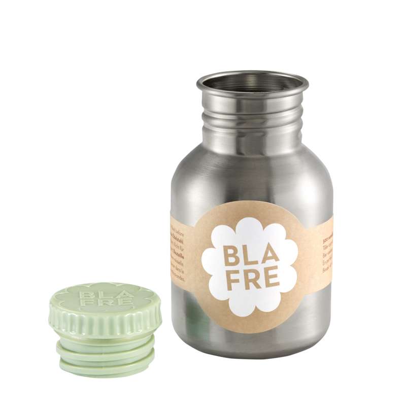 Blafre Botella de agua de acero - 300 ml. - Verde claro 