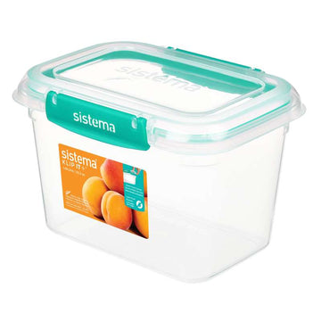 Sistema Depozitare alimente - Klip It Plus - Dreptunghi - 1.49L - Mint 