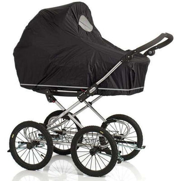 Baby Dan Rain cover with net in black for stroller 