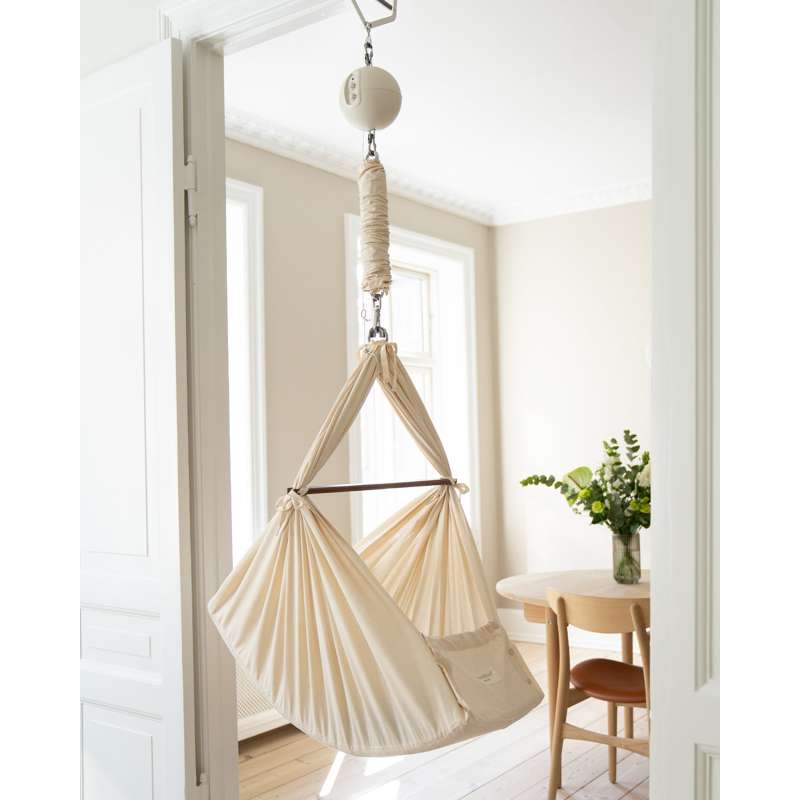 Moonboon Bundle - Swing crib with Connect rocking motor and frame brackets 