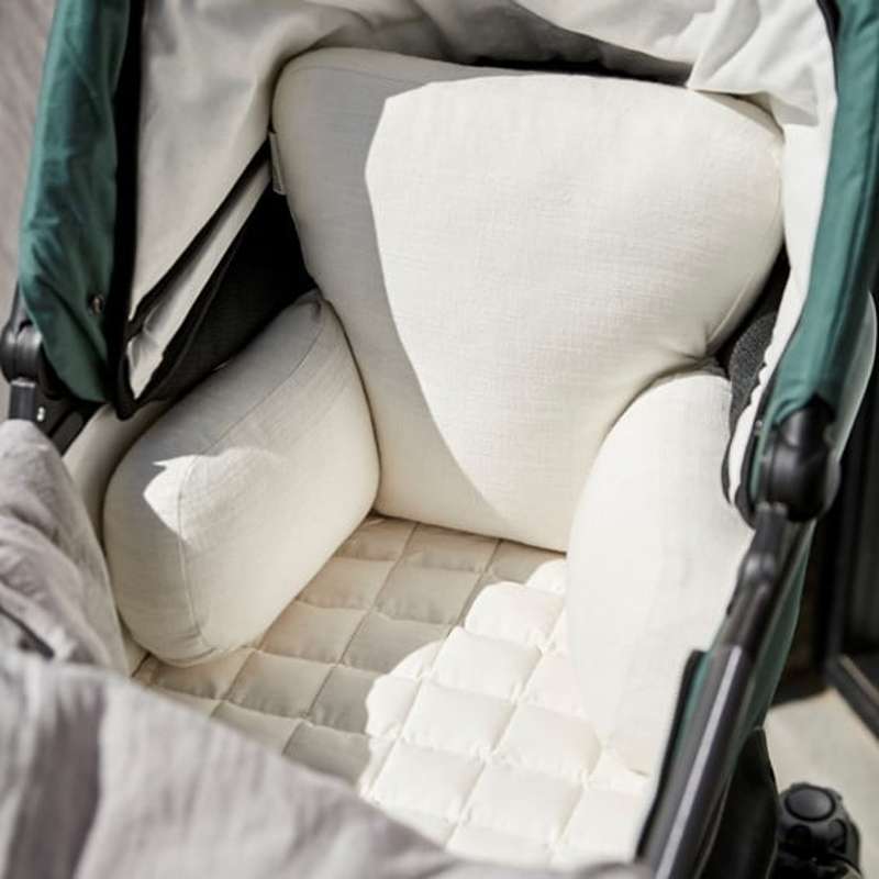 Cocoon Company Stroller cushion - Kapok - Soft Beige 