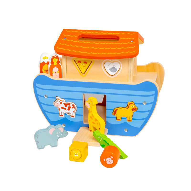 Kid'oh Noah's Ark shape sorter (wood) 