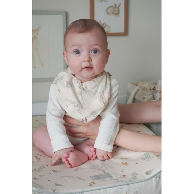 Cam Cam Copenhagen Śliniak bandana - 2-pak - GOTS - Woodland