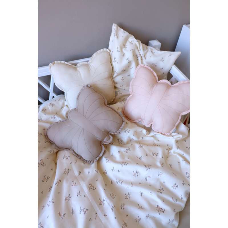 Cam Cam Copenhagen Polštář - Motýl - OCS - Latte 