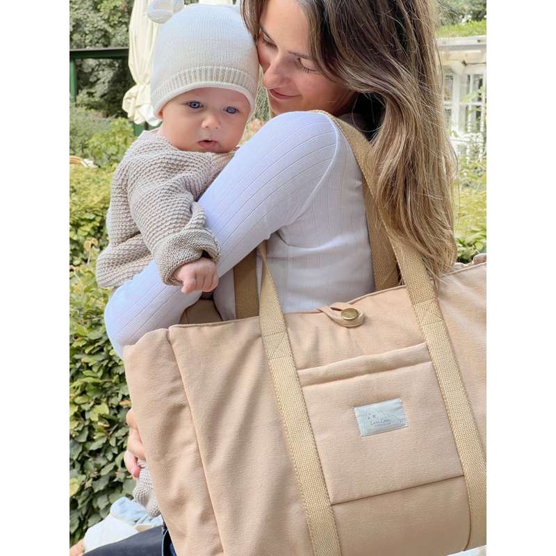 Cam Cam Copenhagen Charlie Babyhue - Strick - GOTS - Off White 