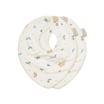 Cam Cam Copenhagen Bandana Lätzchen - 2er-Pack - GOTS - Blaubeeren 