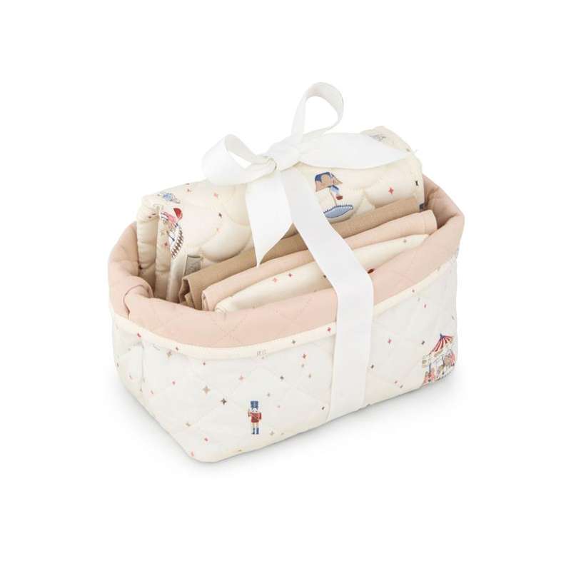 Cam Cam Copenhagen Babyshower Cadeaumand - Klein - Carousel 