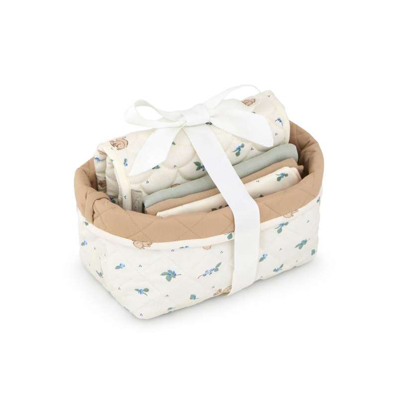Cam Cam Copenhagen Panier Cadeau de Babyshower - Petit - Myrtilles 