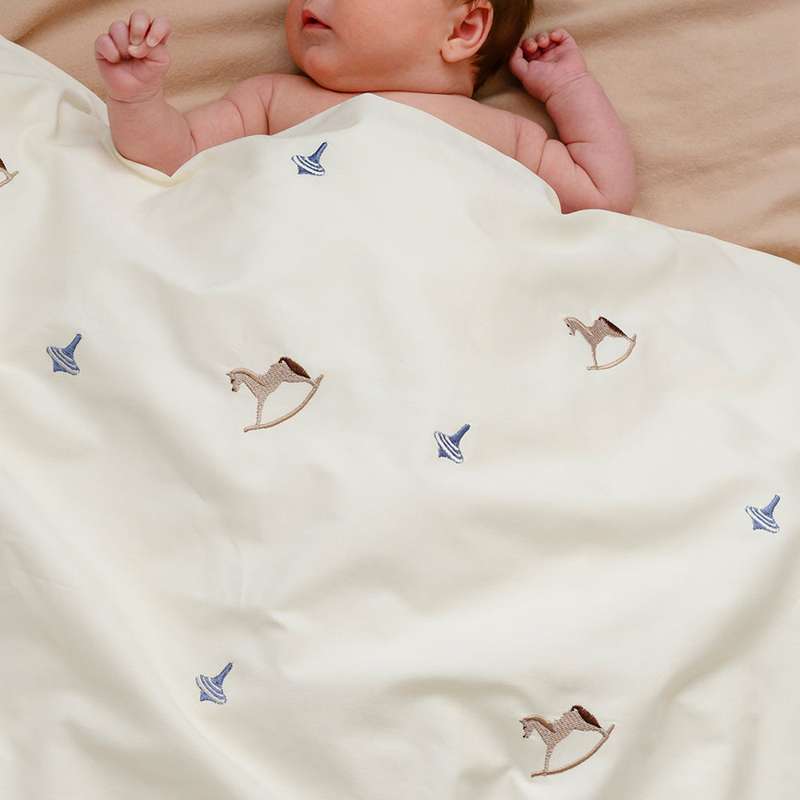 Cam Cam Copenhagen Posteljina - Beba - Izvezena - GOTS - Vintage Igračke 