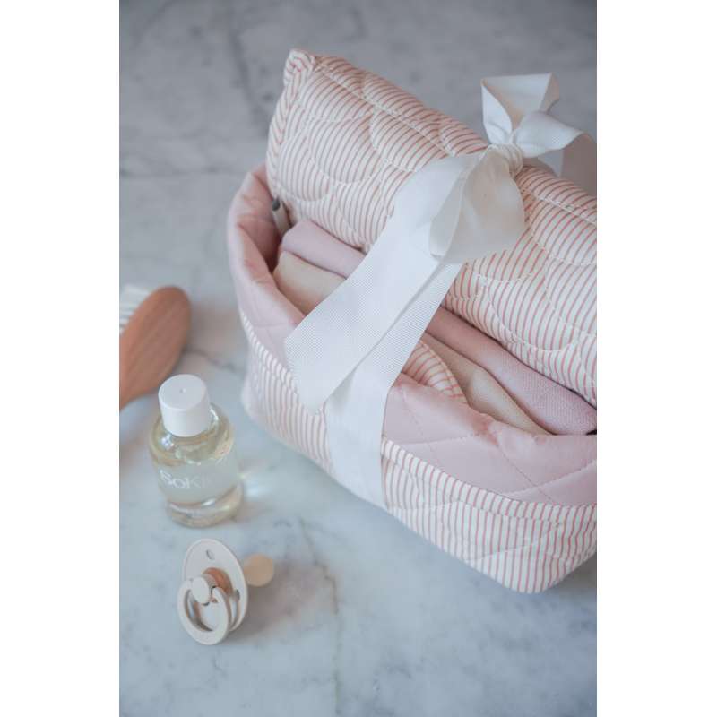 Cam Cam Copenhagen Zestaw prezentowy dla niemowląt - Mały - Classic Stripes Rose