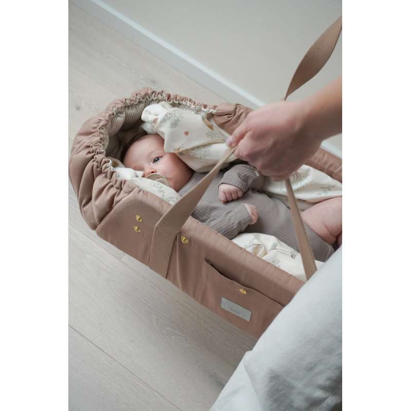 Cam Cam Copenhagen Babylift Willow - Zestaw - Classic Stripes Camel/Camel