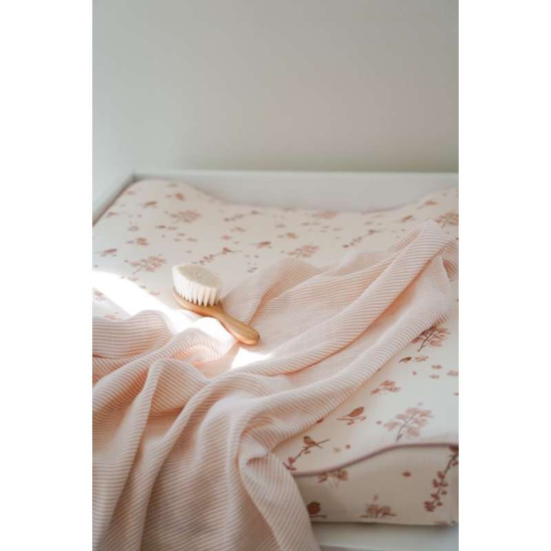 Cam Cam Copenhagen Pieluszka muślinowa - 3-pak - GOTS - Classic Stripes Rose