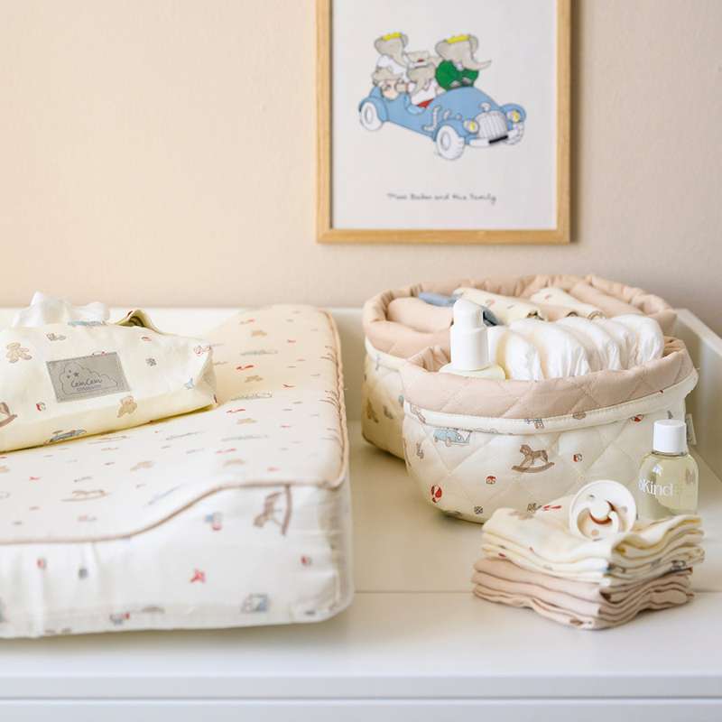 Cam Cam Copenhagen Stoffwindel - 2er-Pack - GOTS - Vintage-Spielzeug 