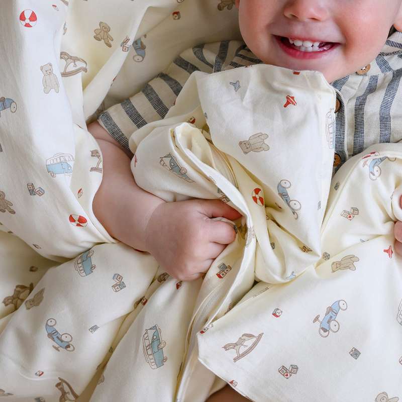 Cam Cam Copenhagen Posteljina - Beba - GOTS - Vintage Igračke 