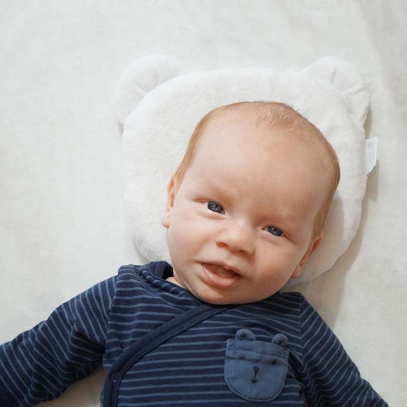 Candide Panda Baby Pillow - White 