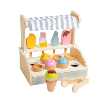 Kid'oh Ice cream shop with wooden accessories 