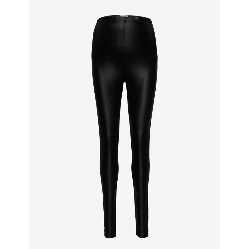 Mamalicious MLNEWTESSA Jersey HW Leggings Leather Pants 