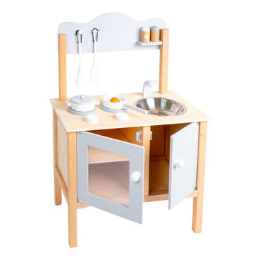 Kid'oh Wooden play kitchen with accessories 