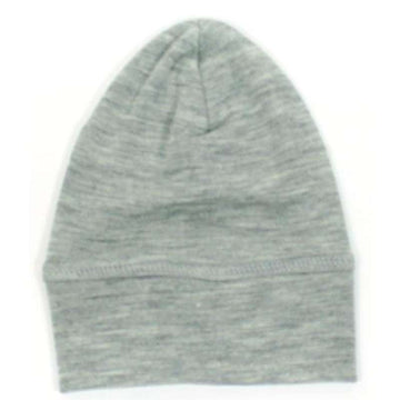 Engel Natur Hat/Beanie for Baby - Wool/Silk - Grey Melange 