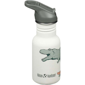 Klean Kanteen Classic Water Bottle - Kid SportCap - 355ml - Dino Skate 