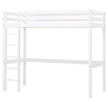 Hoppekids ECO Dream - Cama alta 90x200 cm. - Blanco 