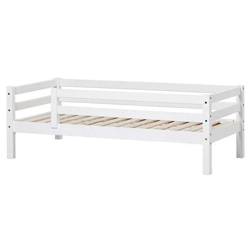 Hoppekids ECO Dream - Pat junior cu balustradă - Mai multe dimensiuni - Alb 