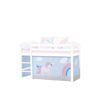 Hoppekids Curtain for Bed - Unicorn (Multiple Sizes) 