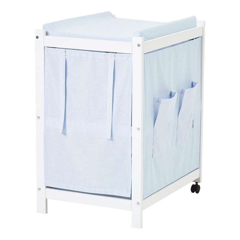 Hoppekids Curtain for IDA-MARIE Changing Table - Light Blue 