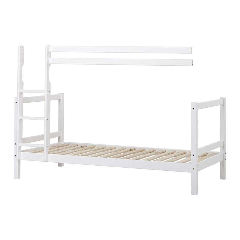 Hoppekids ECO Dream - Module voor Stapelbed 150 cm. - 90x200 cm. - Wit 