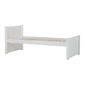 Hoppekids NOAH DELUXE - Toddler bed - 1 Medium and 1 High Headboard - 90x200cm - White 