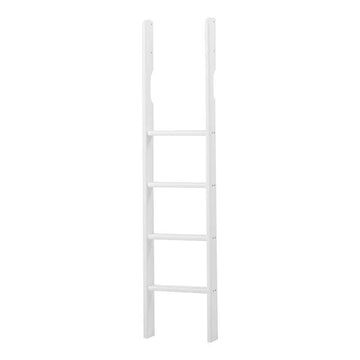 Hoppekids ECO Luxury - Ladder to Loft bed - Straight - White 