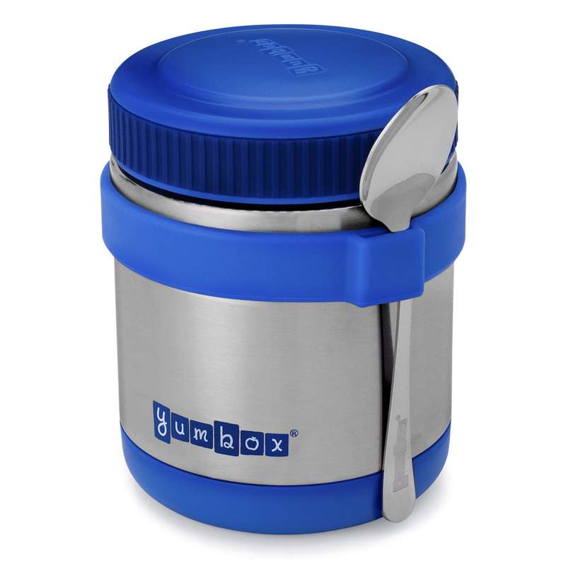 Yumbox Zuppa Termo Étel tároló kanállal - 415 ml. - Neptune Blue 