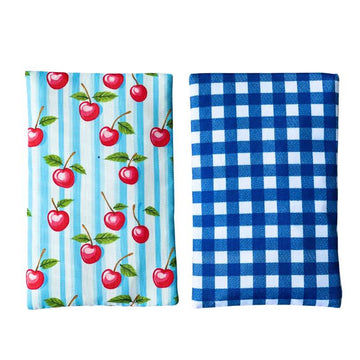 Yumbox Ice Pack Duo - Køleelementer - Vichy & Cherry