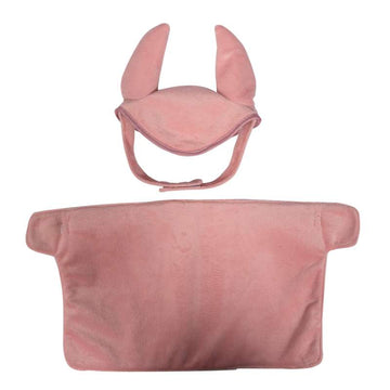 By Astrup Decken und Hut für Käpppferde - Rosa 