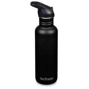 Klean Kanteen Classic Sticlă de băut - Flip/Seal SportCap - 800ml - Negru 