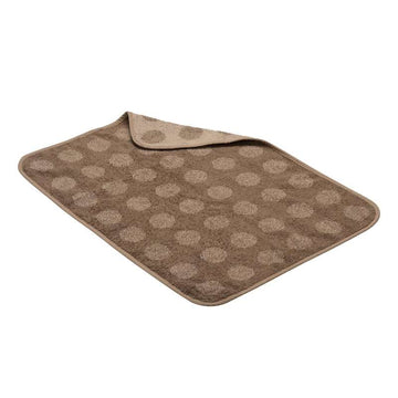 Leander Tops for changing pad - Dots - Organic - Mocha 