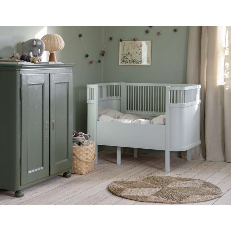 Sebra Sengen - Klassisk - Baby & Jr. - Mist Green - Bundle 1