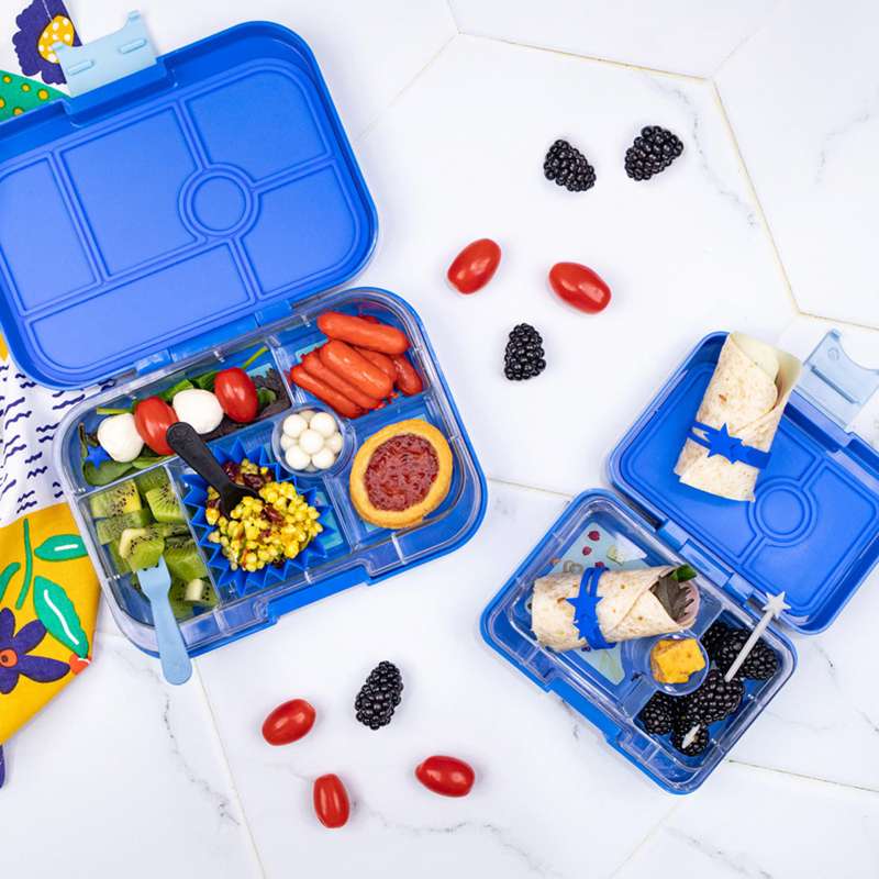 Lunch Punch Bento Lunchbox Accessories Set - Electric Blue 