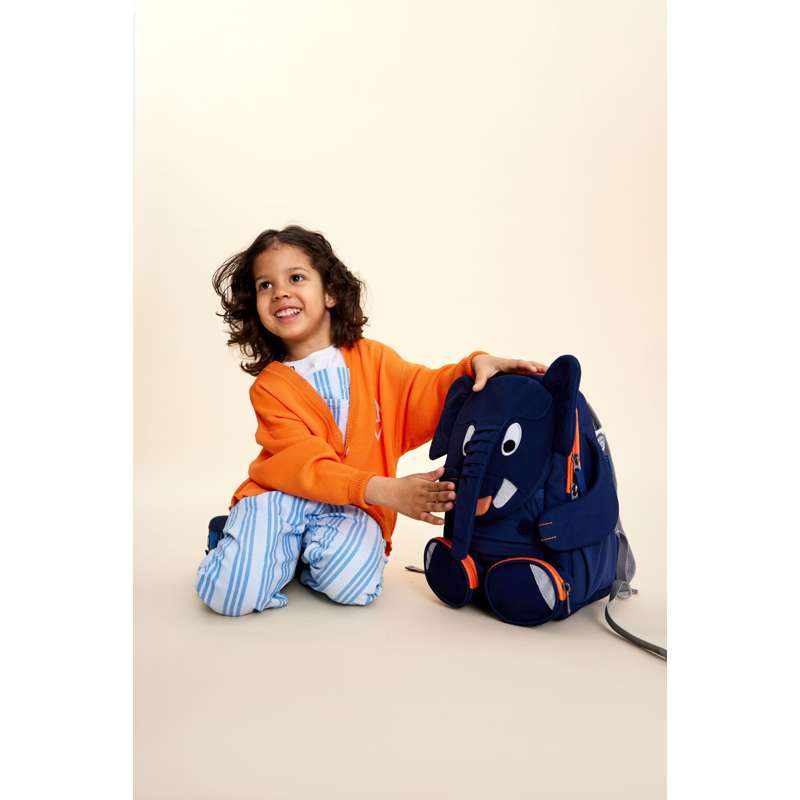 Affenzahn Gran Mochila Ergonómica para Niños - Elefante 