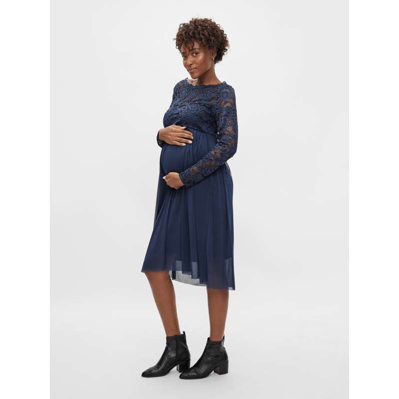 Mamalicious Rochie midi Ventekjole MLMIVANA 