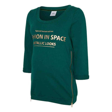 Mamalicious Allu Sweat Top - Green 